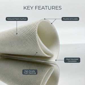 <span class=keywords><strong>Tissu</strong></span> épais en mousse haute densité, <span class=keywords><strong>tissu</strong></span> laminé anti-abrasion, <span class=keywords><strong>tissu</strong></span> insonorisant pour canapé, matelas, <span class=keywords><strong>tissu</strong></span> de rembourrage - Product Image 4