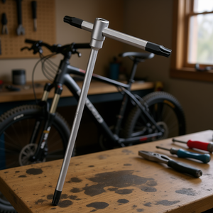 Clé Torx à poignée en T 10 mm, qualité industrielle, acier au chrome-vanadium, double extrémité, métrique, pour réparation de vélos - Product Image 3