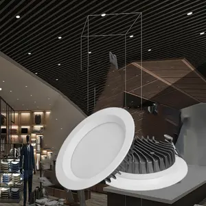 ALLWAY popüler tarzı Modern tavan 3Watt 5Watt 7Watt 9Watt 12Watt 20Watt 30Watt Pot lamba Led Downlight