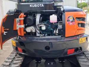 5Ton Kubota U55 Mini <b>Excavator</b> Used Hydraulic Crawler Digger Japan Original Mini Tracked Digger Small <b>Excavator</b> for Sale - Product Image 2