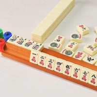 Outil de mesure professionnel moderne et luxueux pour les tuiles de mahjong |   Règle pliable en acrylique de qualité supérieure pour salles de jeux |   Logo personnalisé OEM/ODM