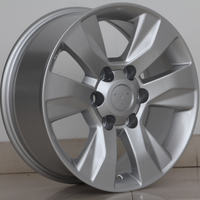 Jy Jantes 17 pouces en alliage d'aluminium, 6x139.7, adaptées à Hilux Hiace GranAce Fortuner FJ Cruiser 4Runner Tacoma SW4