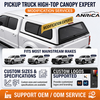 Hardtop de benne de camion, coque de camping pour pick-up, avec verrou de hayon, panneaux MOLLE, en aluminium, 4x4, résistant à la rouille, protection de chargement, personnalisable