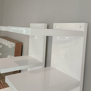 <span class=keywords><strong>Colonne</strong></span> OEM & ODM Ensemble de chambre à coucher moderne Étagère multicouche Étagères Série Armoire à maquillage Meuble-lavabo <span class=keywords><strong>d</strong></span>'<span class=keywords><strong>angle</strong></span> debout - Product Image 6