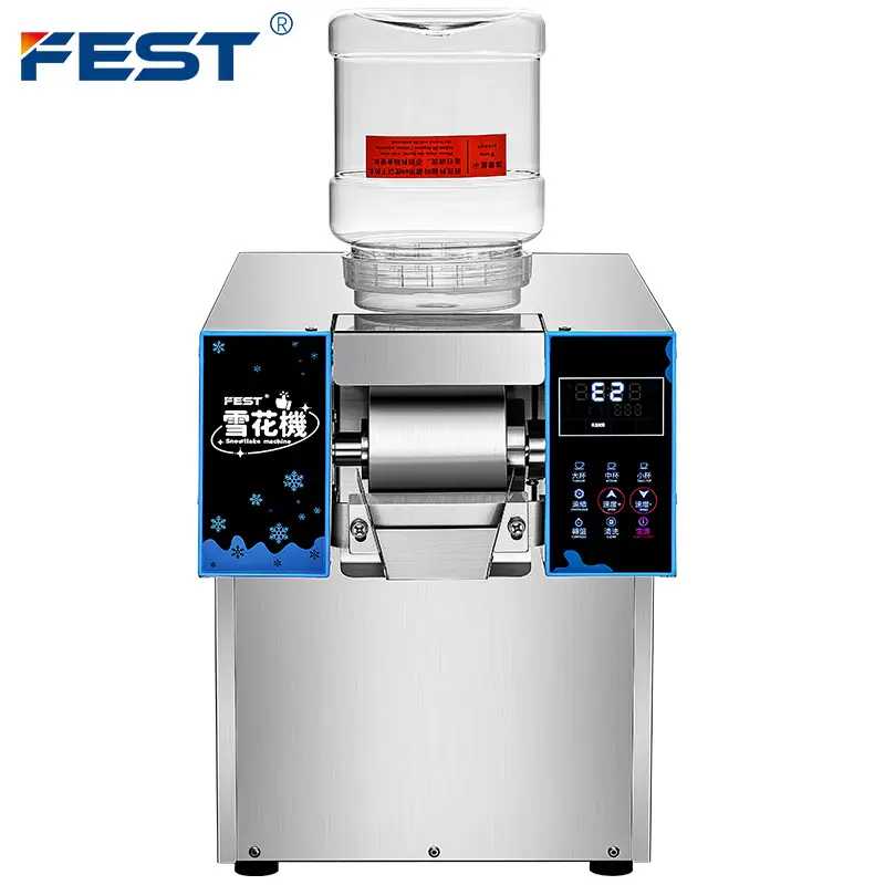 Full Automatic Milk Snow Ice Machine Commercial Snowflake Ice Making Machine Korean Kakigori Bingsu Machine