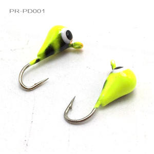 Newbility nuovo Design all'ingrosso di piombo pesca sul ghiaccio Jigs Hook da pesca Jighead inverno amo ghiaccio amo esca - Product Image 3