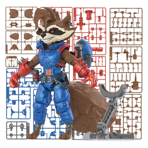 BLOKEES Marvel Rivals CC08 Rocket Raccoon, Kit de Modelo, Figura de Acción, Juguete Coleccionable - Product Image 4