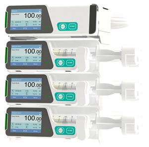 เครื่องปั๊มฉีดยาอัตโนมัติแบบอิเล็กทรอนิกส์ทางการแพทย์ ปั๊มฉีดยาแบบปริมาตรสำหรับคลินิก - Product Image 1