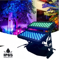 Projecteur de scène étanche 120x10W LED 4-en-1 RGBW DMX512, double couche, IP65, en alliage d'aluminium, pour DJ, éclairage de ville, wash et uplight