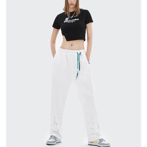 Vêtements de <span class=keywords><strong>jogging</strong></span> de sport robe pour femmes <span class=keywords><strong>pantalon</strong></span> en coton joggings pantalons de survêtement avec éclaboussures de peinture personnalisés pour femmes - Product Image 6
