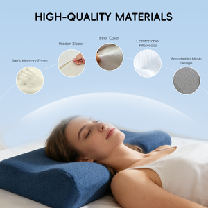 Almohada Cervical de Espuma Viscoelástica con Forma de Mariposa, Totalmente Lavable, Alivia <span class=keywords><strong>el</strong></span> <span class=keywords><strong>Dolor</strong></span> de Cuello y las Molestias del <span class=keywords><strong>Embarazo</strong></span>, Directo de Fábrica de Textiles para <span class=keywords><strong>el</strong></span> Hogar, YUE RISE - Product Image 4