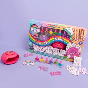 Vente en gros de vernis à ongles de couleur de marque privée Oem Odm non toxique pour enfants avec <span class=keywords><strong>faux</strong></span> ongles et séchoir - Product Image 2