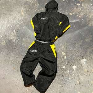 Custom Sweatsuit Manufacture Two Piece Set Windbreaker Jogging Nylon Windbreaker <b>Tracksuit</b> for Men - Product Image 2
