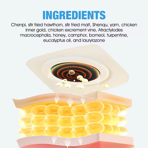 Mq 6 Stks/doos Lichaamshoogteversterker Patch Groeien Groter Gips Hoogte Groeipleister Voor Kinderen - Product Image 2