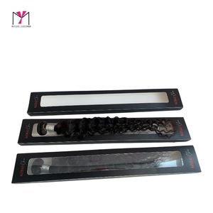 MUYANG Custom Logo Hair Bundle <b>Box</b> with Window <b>Box</b> Packaging Hair Extension Virgin Hair Fancy <b>Paper</b> <b>Box</b> - Product Image 4