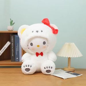 Peluche Sanrio Cinnamoroll transformée en poupée Kuromi pour machine à griffes, cadeau d'anniversaire, porte-clés en peluche - Nouveauté et best-seller - Product Image 4