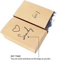 Sacs d'emballage alimentaire jetables en aluminium, épais, résistants à l'huile, pour la conservation de la chaleur, 4,7x1,6x7,7 pouces, 0,1-0,25 mm, cadeau