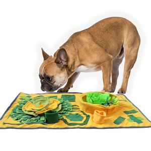 Nouvellement conçu de haute qualité pour chien de compagnie tapis de reniflement jeu de nourriture chien tapis de reniflement chien jouets pour animaux de compagnie - Product Image 1