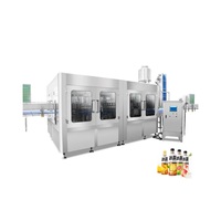 Ligne d'emballage de bouteilles en verre PET entièrement automatique 3 en 1 en aluminium pour boissons gazeuses
