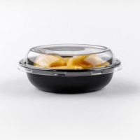 Contenitore Trasparente in PET Personalizzato per Alimenti, Ecologico, con Sfiato, per Imballaggio Frutta, Uva, Verdura, Frutti di Mare, Esportazione Personalizzata