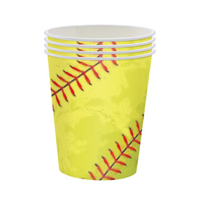 Décorations de fête sur le thème du sport Assiettes en papier Tasses Serviettes de table Basketball Football Baseball Vaisselle pour garçons Fête d'anniversaire - Product Image 2
