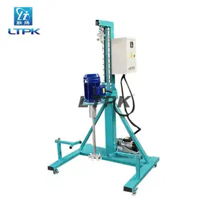 High Speed Quality Homogenizer Mixer Lifting Stirrer Variable Frequency Speed Paints Water Glue Ink laboratory Mixing Machine