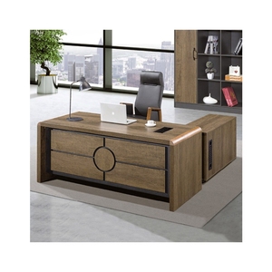 Liyu ราคาดีที่สุด เฟอร์นิเจอร์สํานักงานคุณภาพดีเยี่ยม โต๊ะผู้บริหารที่ทันสมัย โต๊ะเจ้านายที่หรูหรา - Product Image 4