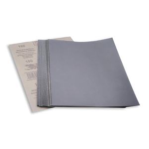 Грит 80, Высококачественная латексная подложка, Влажная и сухая абразивная шлифовальная бумага, карбид кремния, черная Водонепроницаемая наждачная бумага - Product Image 3