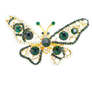 <span class=keywords><strong>Spilla</strong></span> a Forma di Insetto Colorata con Cristalli Brillanti a Forma di <span class=keywords><strong>Farfalla</strong></span> per Donne - Product Image 3