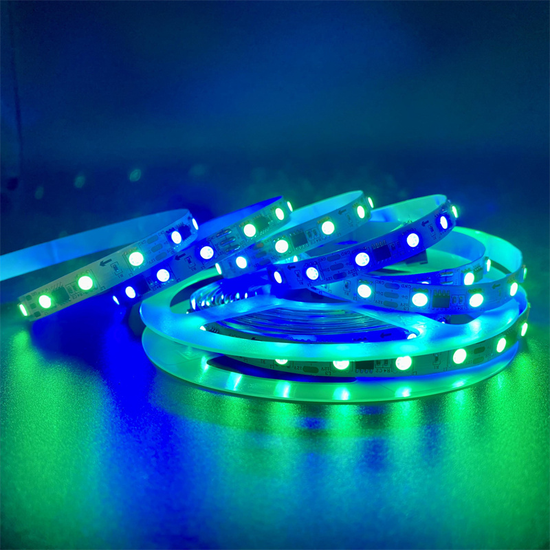 Smart 30LEDs/m 60LEDs/M Addressable LED Backlight Strip 2700K-3000K One Color SMD 2835 12V Warm White 24V Switch IP20