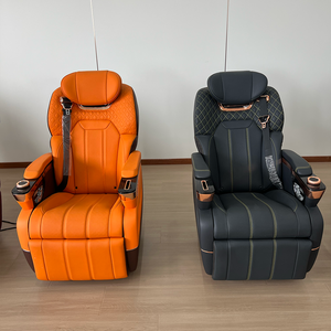 Asiento de Autobús VIP Universal de Lujo, Silla de Capitán Eléctrica Reclinable con Masaje y Calefacción para Interior de Camioneta Sprinter Transit - Product Image 3