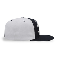 Casquettes Snapback Unisexe en Coton Sergé à 5 Panneaux avec Logo Brodé Personnalisé