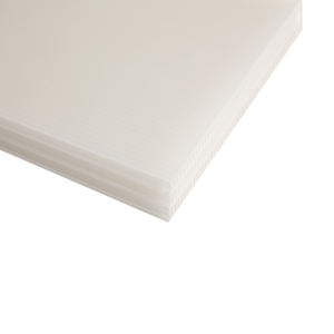 ポリプロピレンコリボード4ft X 8ftプラスチックシートCorriflute 4mm厚さポスターディスプレイ - Product Image 2