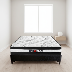 Colchón Ortopédico Híbrido Moderno Tamaño Queen, Plegable, Transpirable, con Alivio de Presión, Colchón de Muelles Ensacados para Hotel, Escuela y Dormitorio - Product Image 2