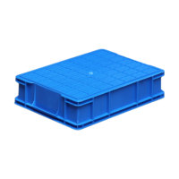 Entrepôt multifonctionnel Boîte à pièces empilables à 8 grilles Bac de rangement en plastique avec séparateur