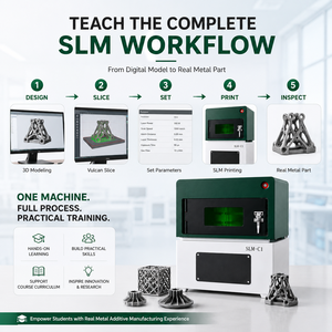 Stampante <span class=keywords><strong>3D</strong></span> in Metallo SLM Compatta per Università, Scuole Tecniche e Centri di Formazione nel Settore Manifatturiero Additivo - Design Compatto e Innovativo - Product Image 4