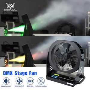 Équipement d'effet de scène Ventilateur DMX électrique noir pour spectacle d'événements de scènes professionnelles - Product Image 3