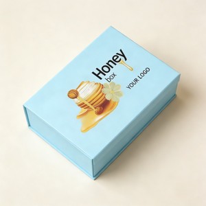Caja de Embalaje de Cartón para Regalo de Miel de Lujo, Impresa con Tinta de Soya, Personalizada, de Alta Calidad, al por Mayor - Product Image 3