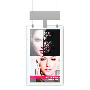 Panneau de <span class=keywords><strong>menu</strong></span> double face monté au plafond intérieur tactile 55 ''lcd digital signage and displays 3d dual screen advertising display - Product Image 2