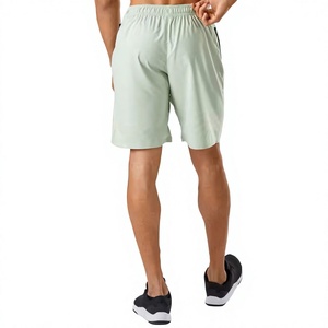 Premium collection men's casual workout <b>shorts</b> lightweight drawstring <b>shorts</b> elastic waist side <b>zip</b> <b>pocket</b> custom colors sizes - Product Image 2