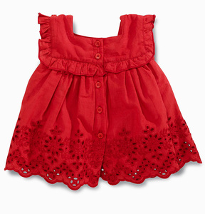 Modisches Mädchen-Set: Weiches Rotes Tutu-Kleid und Shorts, Baby-Strampler 2-teilig - Product Image 5