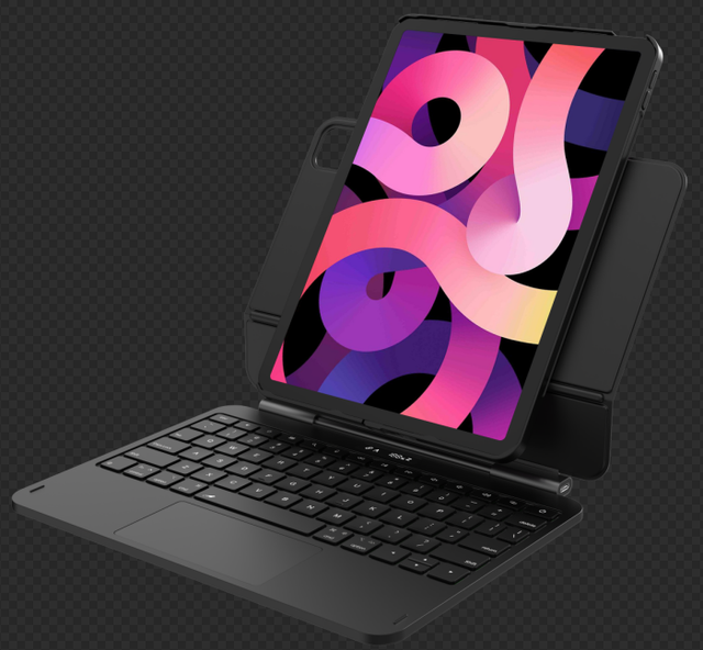 OEM/ODM Customizable Type-C Keyboard Case for 13" iPad Air 7 | Detachable Backlit Keyboard Multi-Function Cover Replace Laptop