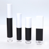 Tubes de gloss cosmétique couleur macaron mat, vente en gros, contenants doux au toucher rose et bleu Morandi, emballage pastel personnalisé avec logo, PETG