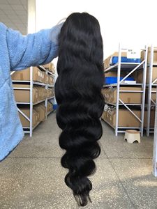 Tóc Giả Brazil Nguyên Bản 13X6 Với Tóc Mái Tóc Người Ren Trước Với Tóc Giả Ren Trước Thẳng Hd 360 Phía Trước Với Tóc Em Bé - Product Image 2