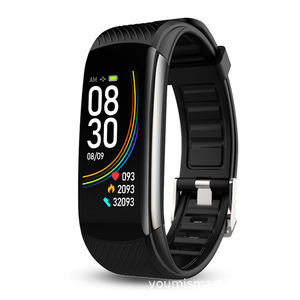 Smart Bracelet C6S Color Screen TPU Band Step Heart Rate Sleep Tracker Bluetooth General Use - Product Image 4
