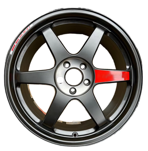 ล้อแม็กซ์ SW <span class=keywords><strong>TE37</strong></span> อลูมิเนียมอัลลอยด์ฟอร์จ ขนาด 18 19 20 นิ้ว PCD 5x112 5x114.3 5x120 สำหรับรถยนต์ 350z 370z Civic Type R GT86 911 - Product Image 2