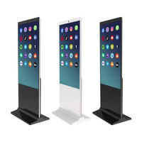 Kiosque interactif LCD vertical commercial pour intérieur, écran d'affichage numérique de 32 pouces, machine publicitaire, écran d'affichage sur pied