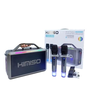 2024 New Kms252 30W Xách Tay Loa Không Dây Với Micro Hifi Âm Thanh Qualityhigh-Khuếch Đại Công Suất Màu Xanh Răng Loa - Product Image 1