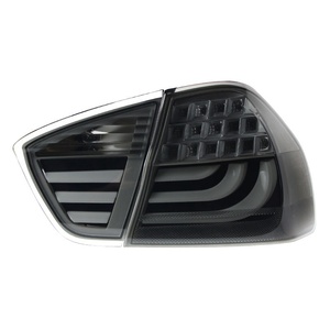 ชุดไฟท้ายรถยนต์ BMW ซีรีส์ 3 E90 รุ่น 320I ปี 05-12 แบบดัดแปลง LED พร้อมไฟเลี้ยว 12V สภาพใหม่ สีแดง รุ่น E90 320I LED - Product Image 1