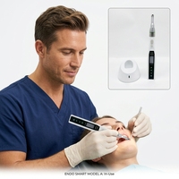 Moteur Endodontique Électrique Sans Fil LED KEUO QI-100 Classe II 16 en 1 avec Contra-Angle, Batterie 800 mAh, 140-550 tr/min, 0,3-4 Ncm, Certifié CE